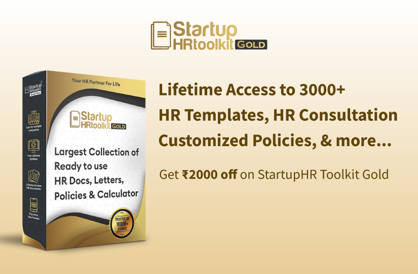 StartupHR Toolkit Gold