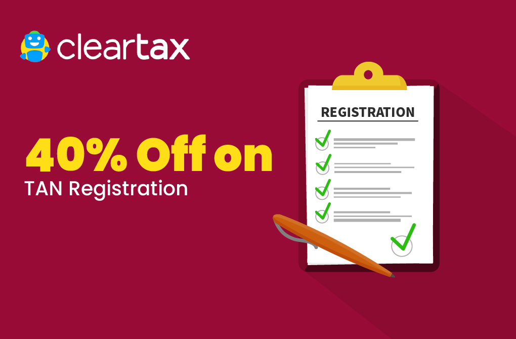 Cleartax – TAN Registration