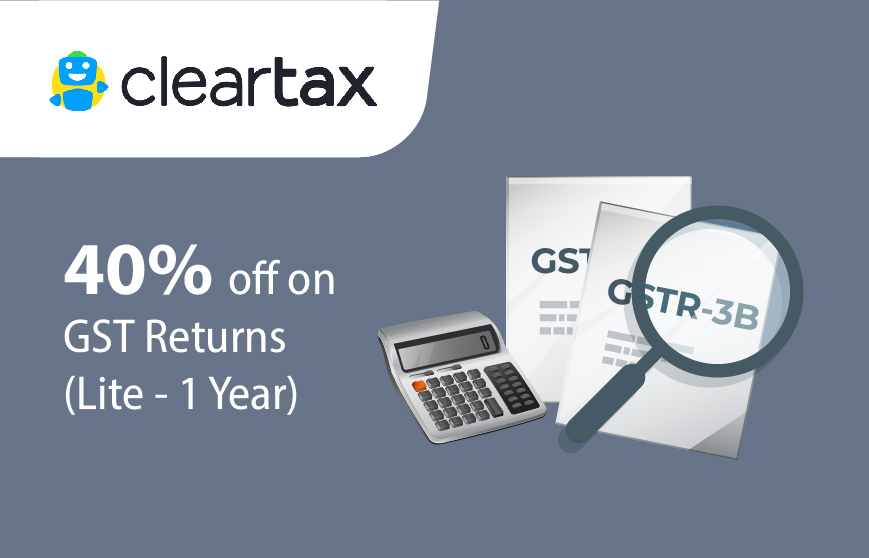 Cleartax – GST Returns (Lite – 1 Year)