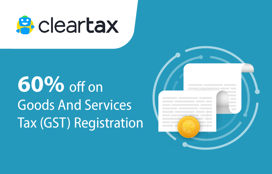 Cleartax –  60% off on Goods And Services Tax